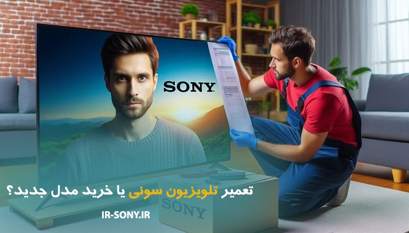 تعمیر تلویزیون سونی یا خرید مدل جدید؟